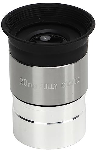1.25in Astronomical Telescope Eyepiece,Aluminum Alloy Telescope Lenses,Fully Multi Coated Optical Lens 20mm Focal Length Eyepiece for Astronomy Tele scope Tele scope Accessories for Moon