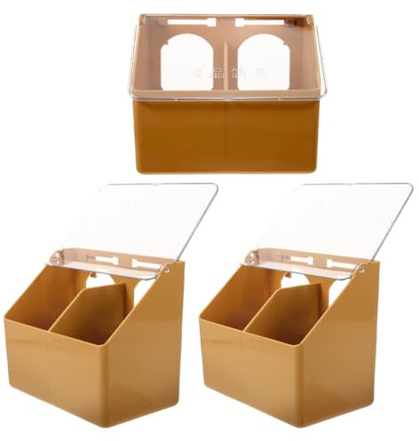 Kisangel 3stücke Parrot Futterspender Mit Doppelloch Multifunktionaler Aufhänger Für Vögel Aus Strapazierfähigem Für Wellensittiche Und Kleine Vögel