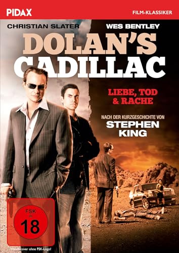Stephen King: Dolan's Cadillac / Blutige Stephen-King-Verfilmung mit Christian Slater und „Yellowstone“-Star Wes Bentley (Pidax Film-Klassiker)
