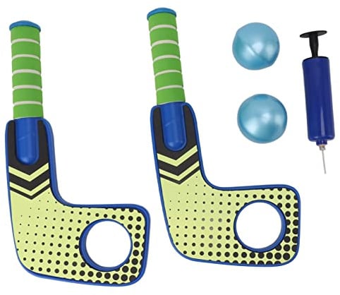 Yusat Vattenhockeyset Barnhockeyklubba Leksaker för Strandpool Lättvikts EVA-material Halkfritt Handtag Säkerhetssvamp Kantning Ihålig Boll Design Födelsedagspresent Lek Inomhus och Utomhus