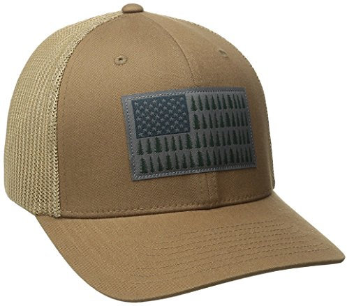 Columbia Herren Mesh Ballcap, Delta, Baumflagge, Small/Medium