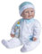 JC TOYS - 51 cm La Baby Doll Has Soft and Washable Body, Magic Bottle and Pacifier, Blue, Designed in Spain, +2 years old