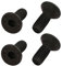 sourcing map 4Pcs M6X16mm Cabeza Plana Avellanada Hexagonal Zócalo De Mano Izquierda Perno Din7991