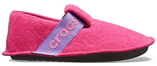 Crocs Unisex Niño Classic Slipper K Zapatillas, Candy Pink, 19/20 EU