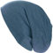 Harrys-Collection Damen Herren Beanie in 15 Farben, Kopfgröße:Einheitsgröße, Farben:Jeansblau