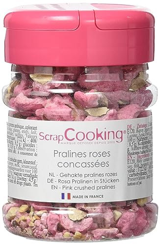 Scrapcooking Pot de Pralines Roses Concassées
