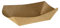Leone Confezione da 125 Vaschette per Fritti Street Food, 19.5 x 16.5 x 5.5 cm, Avana, 19.5 x 16.5 x (H) 5.5 cm