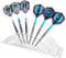 Dart Ständer Acryl, Dart Display, Dartständer Steeldarts für 12 Dartpfeile, Dartständer Softdarts (ohne Pfeile)