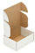 KK Verpackungen Faltschachteln 220 x 160 x 90 mm Weiß 1-wellig (Außenmaß 246 x 168 x 95 mm) | 200 Stück, Versandkartons Kartons für Versand als DHL Päckchen S Hermes Päckchen DPD GLS Paketklasse XS