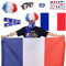 Cheering Kit for France Fans - Support Your National Team with Country-themed Glasses, Flags, Stickers, and More