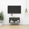 Bulliing TV-Wandschrank TV Board HäNgend Seidbord Wohnzimmer TV Cabinet WohnwäNde TV Lowboard HäNgend Hochglanz-Grau 37x37x72 cm Holzwerkstoff
