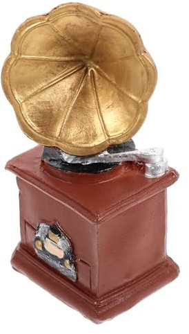 ERINGOGO Mini Di Grammofono Accessori Per Casa Delle Bambole Kit Per Casa Delle Bambole Mobili Per Casa Delle Bambole Accessori Per Casa Delle Bambole In Miniatura Decorazioni