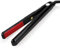 Plancha de pelo por infrarrojos ultrasónica para reparar el cabello dañado, pantalla LCD, cable giratorio de 360°, color negro