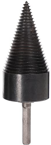 KONTONTY Feuerholz Bohrer Holzspalter Bohrer Hochleistungs Log Splitter für Effizientes Holzspalten Kompatibel mit Elektrowerkzeugen