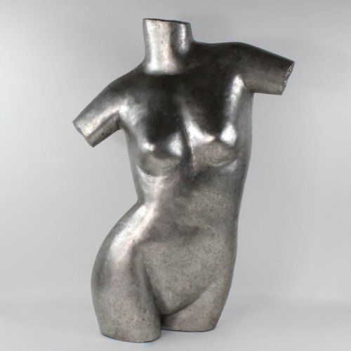Skulptur Torso Woman Frauenkörper Raumdeko Design Kunst ca. 70 cm