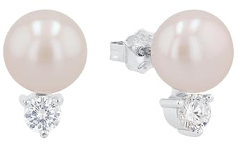 Amor 925 Sterling Silber Damen Schmuck, mit Zirkonia synth, Silber, Kommt in Schmuck Geschenk Box