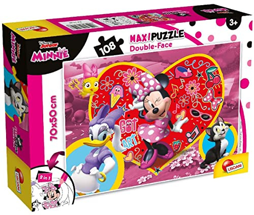 Lisciani 74198 108 Minnie Puzzle, Multicolour