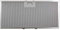 FILTRO CAPPA ALLUMINIO 429.5x200x9mm PER CAPPE ELICA COD. LAK920 - ADATTO FIGEVIDA