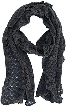 Invero, Merino Schal Lilly, 100% Wolle (Stone)