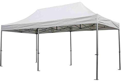 Siena Garden Faltpavillon PRO 300x600 cm Silber/weiß