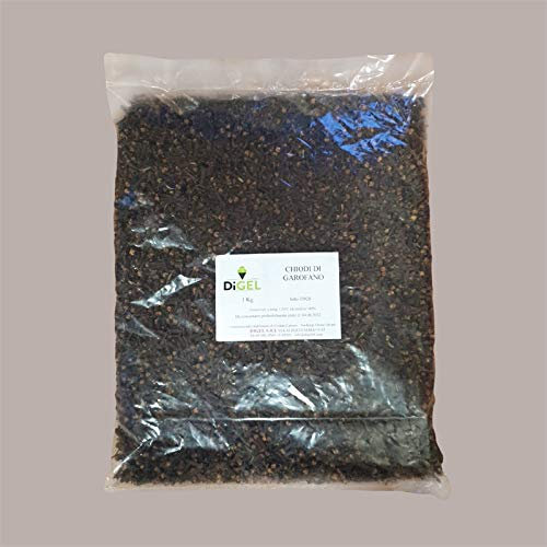 Lucgel Srl (1 Kg) Chiodi Di Garofano Interi | Digestivo Tonificante Antisettico | Tisana e Ingredienti in Cucina | Spezie