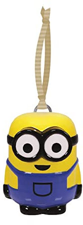 Half Moon Bay: Decorazione Natalizia Minions | Addobbi Albero di Natale personalizzati con nastrino incluso, Decorazioni da collezione, Licenza Ufficiale 100%, Minions Gadget