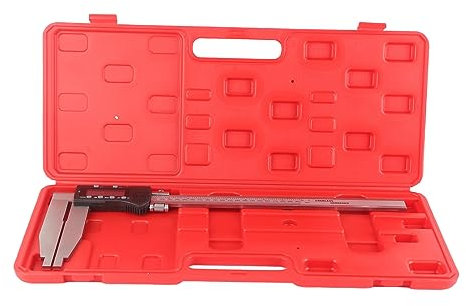 Oumefar Digital Caliper 0‑300mm/12 Inch Vernier Caliper with Long Jaw Stainless Steel & & High Accuracy & Wide Applications Useful Tool for Precise Measuring