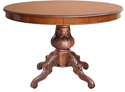 Ausziehbarer tisch rund 120cm old klass