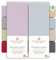 DarBene Spannbettlaken 140x200 Premium 2er Set Color-Mix, Jersey 100% gekämmte Premium Baumwolle, Blickdicht, superweiches Bettlaken bis 30 cm Matratzenhöhe, Oeko-TEX, Flieder hell & Hellblau