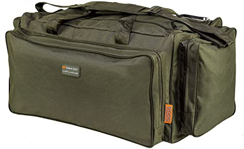 Tandem Baits Enforcer Große Angeltasche wasserdichte Tasche Karpfenzubehör-Angelkoffer, Angelzubehör Umhängetasche, Wasserfeste Tasche aus Duranylon für Bissanzeiger Boilies Köder