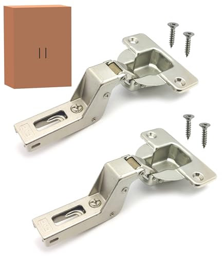 Cerniera SALICE per Ante di Forte Spessore, con Angolo di Apertura 94°, per Foro Alloggio Scatolina con Diametro 40 mm. (MOLLA SCATTO, COLLO ALTO)