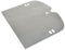 Plancha de acero inoxidable, apta para Weber Traveler, sustituye a una mitad de la parrilla, extra maciza