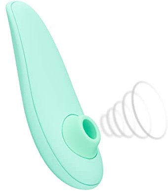 Womanizer Special Edition Pleasure Air Toy, Klitoris-Sauger, Klitoris-Vibrator, Stimulator, Wasserdicht, Wiederaufladbar (Mint)