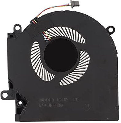 Ventilateur de Refroidissement CPU GPU DC 12V 4pin Ventilateur de Refroidissement en Alliage D'aluminium pour Ventilateurs OMEN 15 EK TPN Q236 M04216 001 ND8CC02 19j22, Facile (GPU)