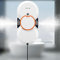 OXFUZZ Robot Lavavetri, Robot per La Pulizia di Finestra con Telecomando, 5600pa Spruzzo d'Acqua Automatico Aspirapolvere Intelligente,Pulizia Intelligente per Lava Tutte Le Superficie Lisce,White