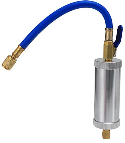 Karriter Injektor Klimaanlage Auto Öl Injektion R12 R134A R22 Injektion 2oz Pure Liquid Kühlmittel Füllstoff Rohr Blau