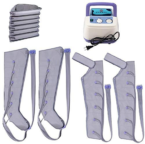 Masseur de compression d'air de jambe de cavité de 6 pour les jambes et le masseur électrique de machine de massage de pied pour la circulation et la relaxation des muscles