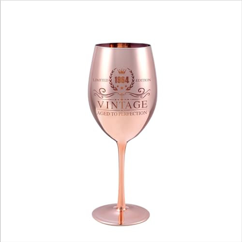 xilaxila Vintage 1974 Wine Glass - 50th birthday gifts for women - Turning 50 Year Old Birthday Decorations - For Friends, Daughter, Sister Mom