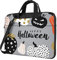 AABSTBFM San Francisco bedruckte Laptoptasche – Laptop-Hülle – moderne Laptop-Umhängetasche Computertasche für Business, Reisen, Schule, Büro, Happy-Halloween-Day-Trick-Or-Treat, 15.6 inch