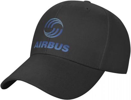 Baseballkappe Hip-Hop Sonnenhut Airbus-Druck Baseballkappe Unisex Golfhut Neuheit Geburtstagsgeschenk für Männer und Frauen