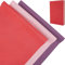 craspire 6 Stück 13.7x11.8 Leinen-Buchtücher, 3 Farben Für A5-A8-Bücher, Bindestoffoberfläche, Buchumschlag Mit Papierrücken, Buchalbum, Scrapbooking, Archivierung, DIY-Einband, Schutz, Buchtuch