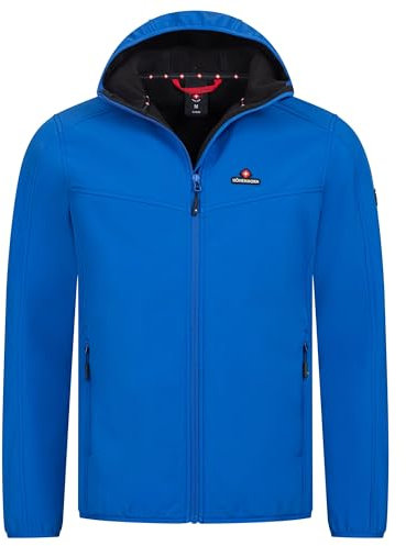 Höhenhorn Alpberg, giacca leggera softshell da uomo, per attività all'aria aperta, per le mezze stagioni, Blu, L