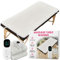 Professional Massage Table Warmer Heating Pad, Fleece Sherpa Fabric, Adjustable Temperature from 104F to 131F, Auto Shut Off Timer, 71 x 31 inch, 180 x 78 cm - Xolloz