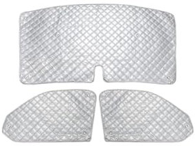 UOEMCRTB Auto Frontscheibenabdeckung Für VW T5 T6 Internes Thermo-Rollo-Fensterabdeckungs-Set 3-teiliges Sonnenschutz- Und Windschutzscheiben-Schutz-Set Frontscheibe