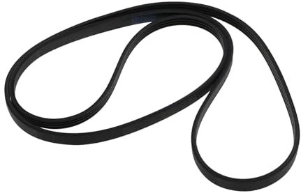 YINETTECH 1 Stück elastischer Antriebsriemen für Waschmaschine Keilriemen 4 Rippen Riemenumfang 1238 mm Breite 9 mm kompatibel mit Hanseatic kompatibel mit Bauknecht kompatibel mit Whirlpool
