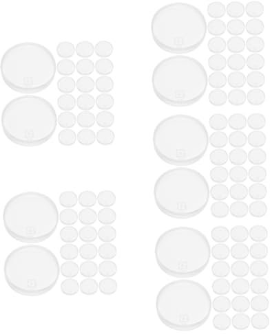 NUOBESTY 100pcs PVA Craft Glue Reusable Paper Glue Stackable Lightweight Portable Crafting Tool