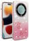 SEAHAI Case for HONOR Magic 5 Lite 5G, Cute Floral Flower Pattern Gradient Color Shining Clear Fashion Slim Soft Silicone TPU Bumper Ultra Thin Shockproof Girls Cover - Pink