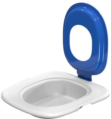 Cat Toilet Training Kit Cat Toilet Training System Cat Training Kit System For Toilet Professional Kitty Toilet Trainer Urinal For Cat (Blue)