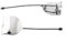 Tappo di ricambio per paraurti posteriore Fiat 500, compatibile con numero OEM 735455393
