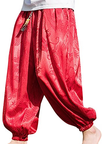 Pantaloni Uomo Estate Pesanti Uomo Arrampicata Pile Righe Indiani Marca Braghe Smoking Croci Zuava Autunno Maschio Boyfriend Colori Bicolore Cuciture Interna Maglia Senape
